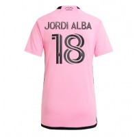 Inter Miami Jordi Alba #18 Hjemmedrakt Dame 2024-25 Kortermet